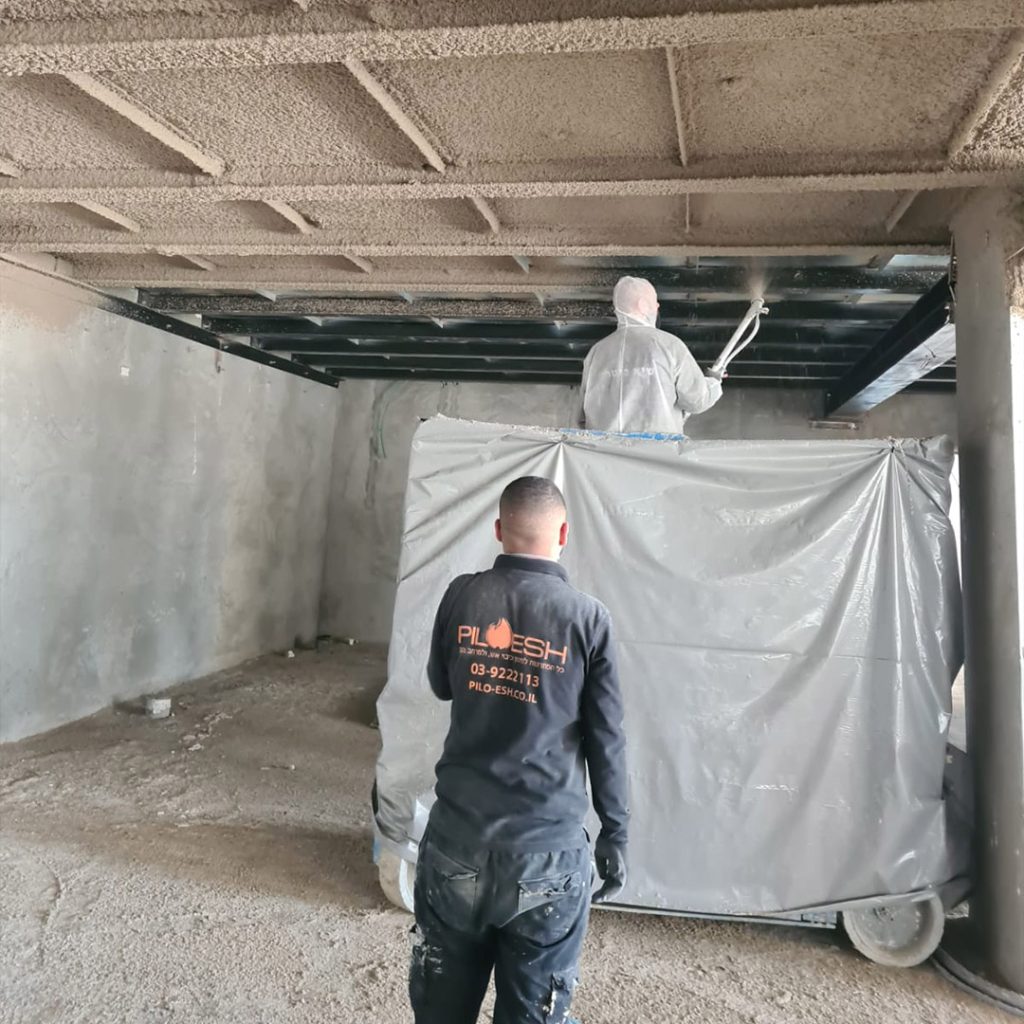 קבלן איטום אש של פילו אש עוסק במיגון אש בצמנט